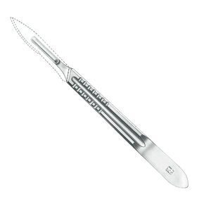 Manche de scalpel chirurgical dentaire à micro-lames en acier inoxydable et titane, équipement médical, alimentation manuelle, personnalisable - Product Image 4