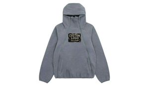 Sweat-shirt à capuche personnalisé avec logo, en molleton, coton et polyester, coupe ample et carrée, épaules tombantes, options d'effets de lavage disponibles, MOQ 10 - Product Image 3
