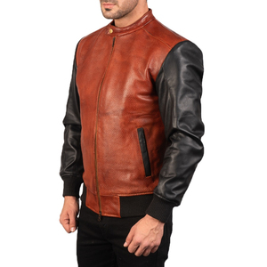 Chaqueta de Cuero Impermeable para Hombre, Estilo Moderno, Corte Ajustado, Alta Demanda, Unisex - Product Image 6