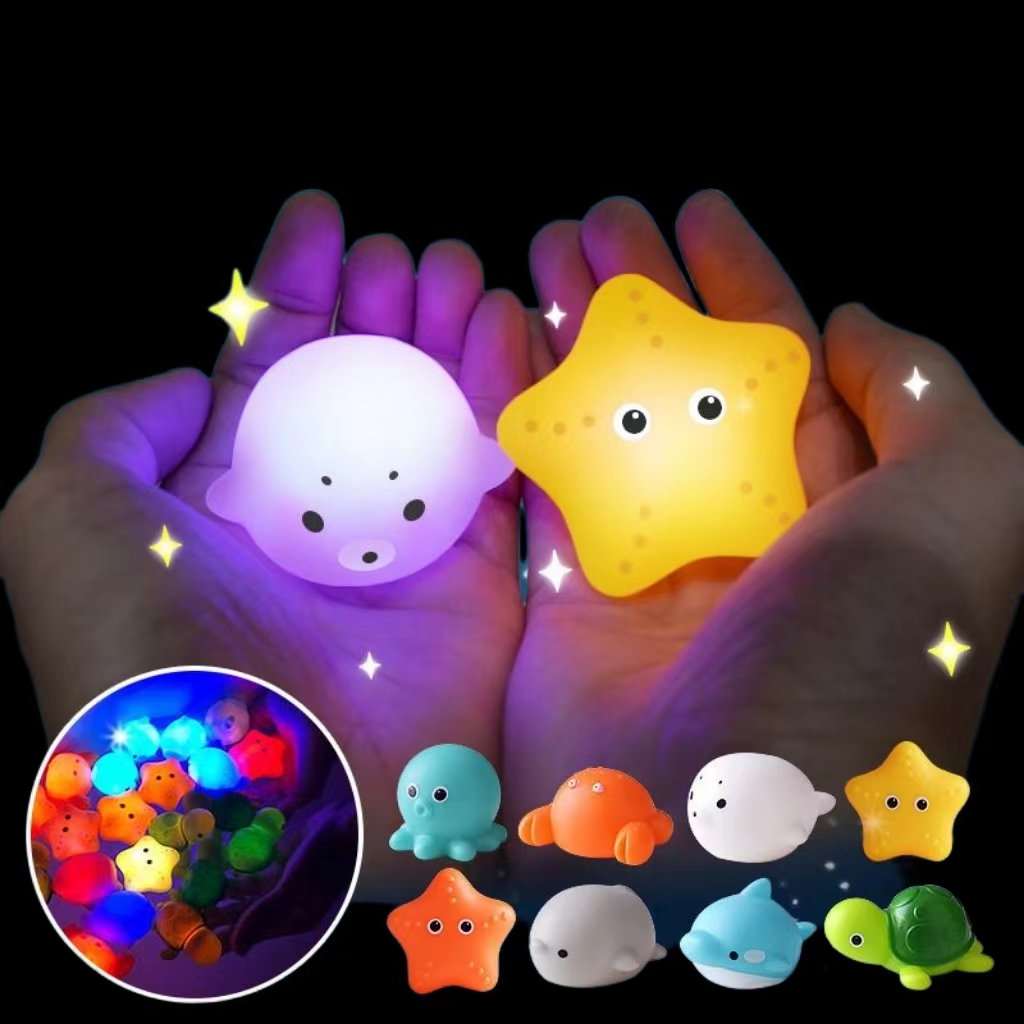 Виниловые игрушки для рыбалки и игры в воду
