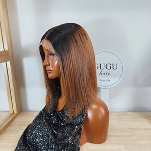 Wholesale <b>Wig</b> for Women Short Straight Hair <b>Bob</b> <b>Wig</b> European Hair Jewish Swiss Lace <b>Wigs</b> Remy Hair - Product Image 4