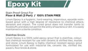 Kit époxy 1 kg : Résine, durcisseur et poudre de remplissage 100 % sans taches pour carreaux de céramique, carreaux de porcelaine, pavés et ardoises - Product Image 3