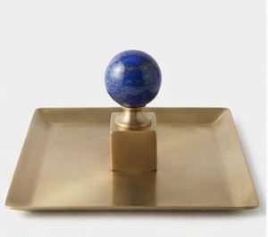 Elegant Rose Gold Plated Aluminum Metal Chocolate <b>Tray</b> <b>Large</b> Decorative Food Serving <b>Tray</b> for Luxury Tabletop at Wholesale Price - Product Image 2