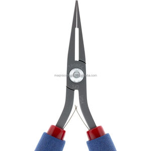 Tronex P542 5" Flat <b>Nose</b> Pliers High Quality <b>Long</b> <b>Nose</b> Wide Tip Stepped Stainless Steel Jewelry Making Tool Customized DIY - Product Image 5