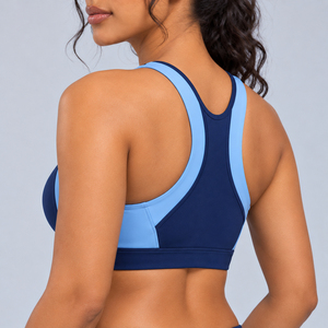 Sujetador deportivo sexy al por mayor, diseño y color personalizados, tops de gimnasio lisos, sujetador deportivo de alto impacto para mujer, sujetador de yoga para mujer - Product Image 3