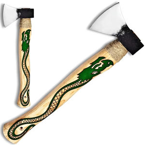 Burraq 16" Custom Handmade Carbon Steel Rosewood Handle DIY Industrial Splitting Tomahawk <b>Axe</b> Hunting <b>Camping</b> Outdoor Father's - Product Image 4