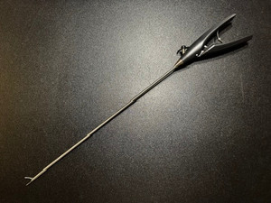 Endoscopic <b>Laparoscopic</b> Durogrip TC Needle Holder Curved 5mm X 37cm Stainless Steel Medical Laparoscopy <b>Instruments</b> ISO - Product Image 1