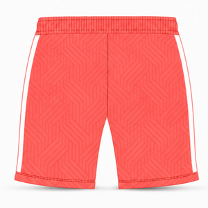 Ensemble short et maillot de football rose corail, uniforme d'équipe sportive, tenue d'entraînement, vêtements de sport à manches courtes, vêtements de performance - Product Image 6
