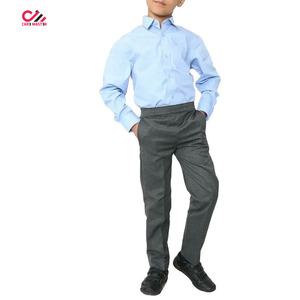 Gilet pull sans manches en coton tricoté personnalisé pour uniforme scolaire formel, col en V, pour enfants, unisexe, avec logo personnalisé - Product Image 1