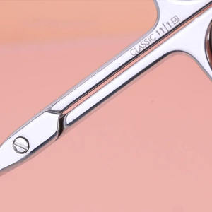 กรรไกรตัดเล็บรัสเซียคุณภาพสูง สแตนเลสสตีล กรรไกรตัดคิ้วมืออาชีพ ตัดแต่งขนจมูก อุปกรณ์แต่งหน้า - Product Image 4