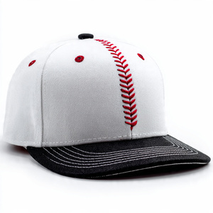 Customize Baseball Caps Wholesales Cotton 5 Panel Embroidery New Baseball Snapback Caps - Product Image 4