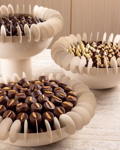Plateau à chocolat de luxe, bol à chocolat haut de gamme, plateau à bonbons design, plateau décoratif pour chocolat, bol de service moderne - Product Image 5