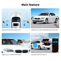 EASYGUARD Contrôle par application smartphone CANBUS PKE Démarrage à distance sans clé pour BMW F01 F02 F03 F04 F06 F10 F11 F18 F12 F13