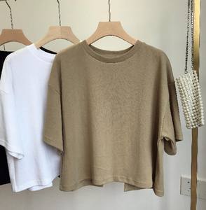 Chaleco Casual de Algodón 100% Tejido a Mano, Sin Tirantes, de un Solo Hombro, Sin Mangas, de Secado Rápido, para Todas las Estaciones, Nuevo Diseño, Ajustado y Corto - Product Image 2