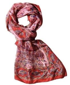 Custom Logo Colourful Polyester Digital Print 100% <b>Silk</b> Chiffon Skin Multi-Functional Stylish Girls Summer Daily Wear <b>Scarf</b> - Product Image 3