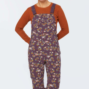 Women's Solid <b>Floral</b> Print Denim Overalls Mid Waist Regular Fit Casual Elegant Y2K Style Summer 100% Cotton Waterproof - Product Image 3