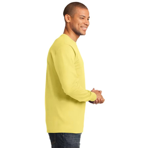 เสื้อยืดแขนยาวทรงสลิมสำหรับผู้ชาย ระบายอากาศได้ดี สินค้าใหม่ - Product Image 5