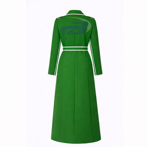 Manteau en laine de la sororité Iota Phi Lambda, manteau long ceinturé de haute qualité pour femmes, manteau en laine maxi de style universitaire, pour les membres de la sororité IPL - Product Image 2