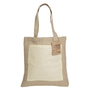 Latest Arrivals Premium Quality <b>Large</b> Jute Tote <b>Bag</b> Multi Color Promotional <b>Bag</b> with Custom Print <b>Beach</b> Use on Sale - Product Image 3
