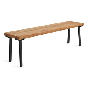 Banc au design minimaliste en teck de haute qualité pour l'extérieur, idéal pour la maison, les bars, les pubs, les cafés et les restaurants. - Product Image 4