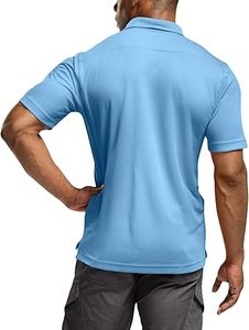 Camiseta Polo Casual de Corte Clásico para Hombre, Camiseta Polo de Manga Corta de Algodón |   Tela Cómoda y Transpirable |   Impresión de Logotipos Personalizados - Product Image 3