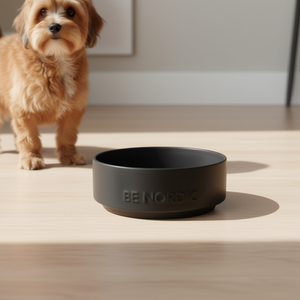 Ciotola per Animali Domestici in Ceramica Be Nordic 0,5 L 16 Cm Nera - Product Image 3