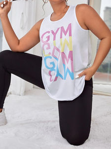 Débardeurs d'hiver pour femmes grandes tailles, nouvelle mode, coupe ajustée, en mélange polyester/coton tissé, devant uni, personnalisables pour le fitness – Meilleures ventes - Product Image 2