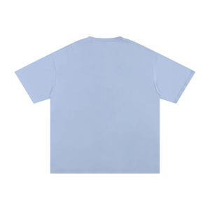 T-shirt Unisexe Oversize en Coton Pur de Haute Qualité à Épaules Tombantes, Grammage Lourd, Personnalisable pour Impression et Broderie, Modèle Vierge pour Homme - Product Image 2