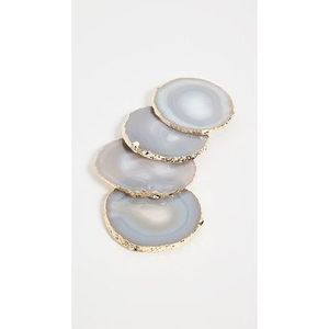 Posavasos de Resina Hechos a Mano, Formas Redondas y Ovaladas para Servir Bebidas Decorativas - Product Image 5