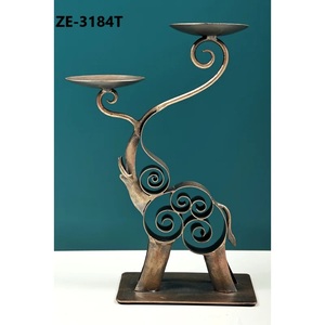 Premium Handmade Gold <b>Candle</b> Holder for Contemporary Home DecorLuxury <b>Candle</b> Holder for Event Styling and Restaurant Interior - Product Image 1