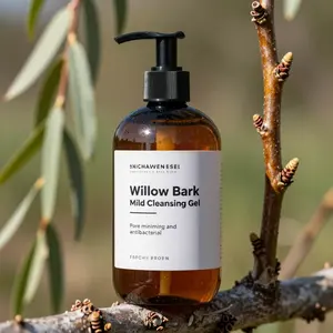 เจลทำความสะอาดผิวหน้าสูตรอ่อนโยน สารสกัดจากเปลือกต้นหลิว ปราศจากพาราเบน ผลิตแบบ ODM/OBM พัฒนาในเกาหลี สำหรับรักษาสิว ควบคุมความมัน - Product Image 1