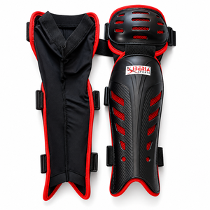 Protège-tibias de hockey sur glace IBERIA Premium |   Protège-tibias personnalisés, protection contre les impacts, absorption des chocs, design respirant - Product Image 1