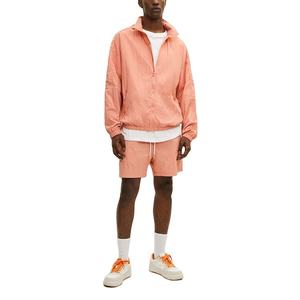 Ensemble court coupe-vent décontracté pour homme, idéal pour l'été, avec couleurs contrastées, vente en gros - Product Image 4