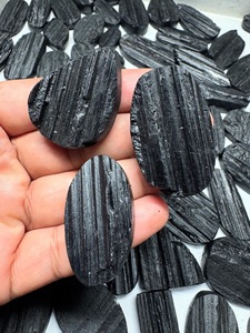 Black Tourmaline Druzy Natural <b>Raw</b> <b>Crystal</b> Cluster Mix Shape Loose Gemstone Color Play for Jewelry Making Trimurti Gems, - Product Image 1