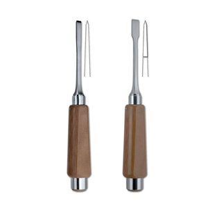 Osteotomes OBWEGESER de haute qualité, 3 pièces, 11 mm, instruments chirurgicaux manuels pour la coupe osseuse, en acier inoxydable, certifiés CE, pour usage oral - Product Image 2