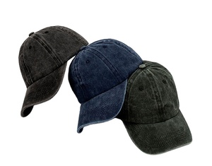 Spring <b>Summer</b> Sporty Soft Common Washed Retro <b>Flat</b> Duck Vintage Curved Brim Casual Outdoor Baseball <b>Cap</b> with Custom Logo - Product Image 3