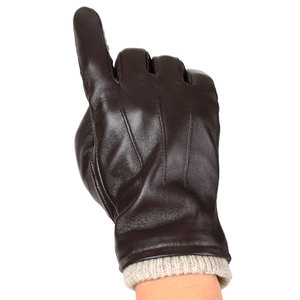Customized Full Finger Unisex Fashion Leather <b>Gloves</b> Druable Material Breathable Outdoor Unisex Fashion Leather <b>Gloves</b> - Product Image 3