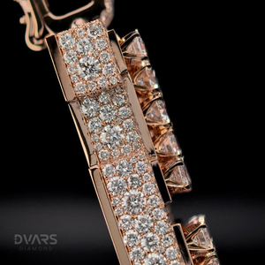 Colgante Personalizado con Letra y Nombre, Joyería Iced, Plata de Ley 925, Chapado en Oro de 18K, Moissanita VVS, Lujo Hip Hop, Dijes Iced Verticales - Product Image 6