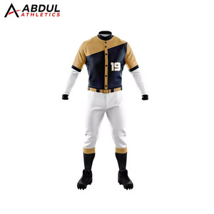 Uniforme de Béisbol de Alto Rendimiento, Diseño Flexible, Tela Transpirable, Ideal para Uso en Equipos Escolares, Universitarios y de Club - Product Image 1