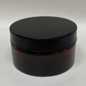PET Cylinder <b>Plastic</b> <b>Jar</b> for Skin Care OEM Service Accepted Facial Cream Body Butter Snack Candy 250ml 89mm 36g Short Brown - Product Image 3