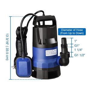 Bomba sumergible de 550W para agua limpia y sucia Categoría de producto de alta eficiencia - Product Image 4
