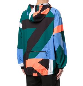 Veste coupe-vent en nylon coupe-vent personnalisé imprimé par sublimation Veste coupe-vent de haute qualité vêtements de sport pour hommes Veste imprimée - Product Image 6