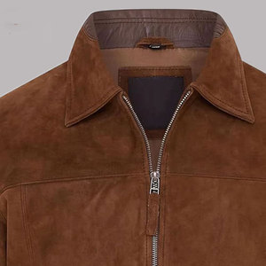Premium Design <b>Suede</b> Leather <b>Jacket</b> Modern Fashion Wear <b>Suede</b> Leather <b>Jacket</b> Soft Finish With Durable Quality - Product Image 5