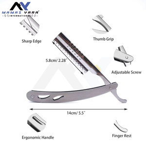 Rasoir droit multifonctionnel pour la coiffure et le modelage des cheveux, la texture et la dégradé, et pour la barbe - Product Image 2