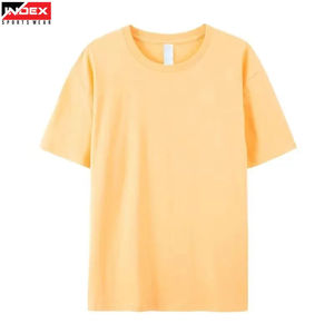 เสื้อยืดคอกลมแขนสั้นทรงโอเวอร์ไซส์สำหรับผู้ชาย ยี่ห้อ INDEX สีพื้น ผ้าฝ้ายถักเนื้อเจอร์ซีย์ ระบายอากาศได้ดี สวมใส่สบาย - Product Image 1