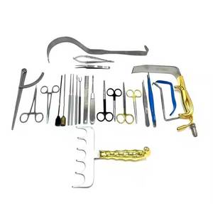 ชุดเครื่องมือผ่าตัดพื้นฐาน คุณภาพดี ทนทาน ใช้ซ้ำได้ ผลิตจากสแตนเลส เหมาะสำหรับการผ่าตัดทั่วไปและศัลยกรรมตกแต่ง - Product Image 1