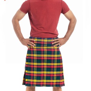 Vente en gros de kilt écossais personnalisable en coton et laine acrylique, confortable, avec logo et taille sur mesure pour hommes, couleurs et designs personnalisables Fortis Sports - Product Image 1