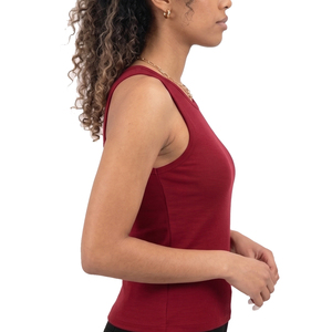 Camiseta sin mangas acanalada para mujer, top de maternidad, ropa de dormir, ajuste regular, para verano, ligera, chaleco de maternidad para mujer - Product Image 4