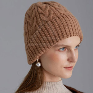 Stylish <b>Beanies</b> <b>Hat</b> For Jacquard Lightweight Knitted Material Design Perfect For Winter Travel And Daily Casual Fashion - Product Image 6