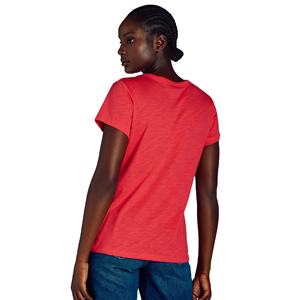 Fournisseur du Bangladesh, t-shirts pour femmes grande taille, couleur noire, col rond, décontractés, design personnalisé, élégant, 100% coton, respirant - Product Image 6